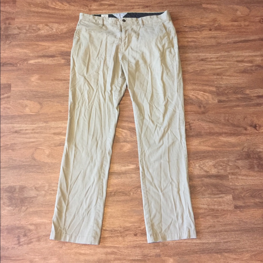 Men’s khakis.